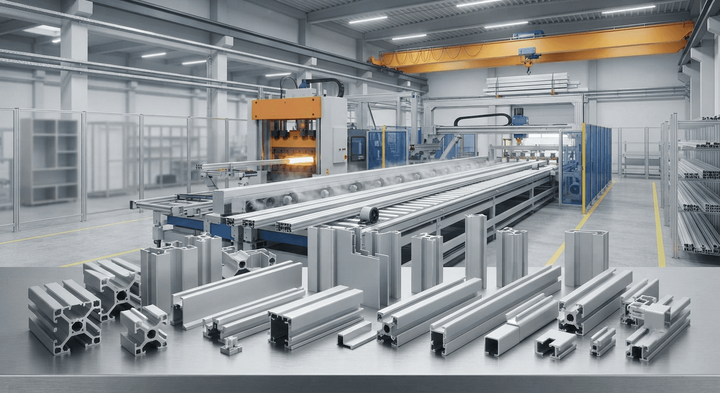 Precision Aluminium Extrusions for the Furniture Industry