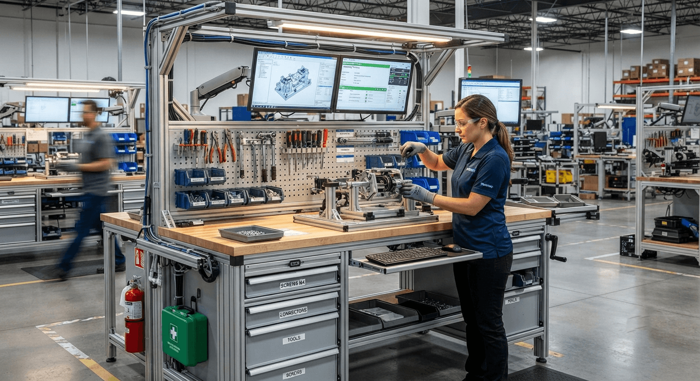 Ergonomic Workstation Construction