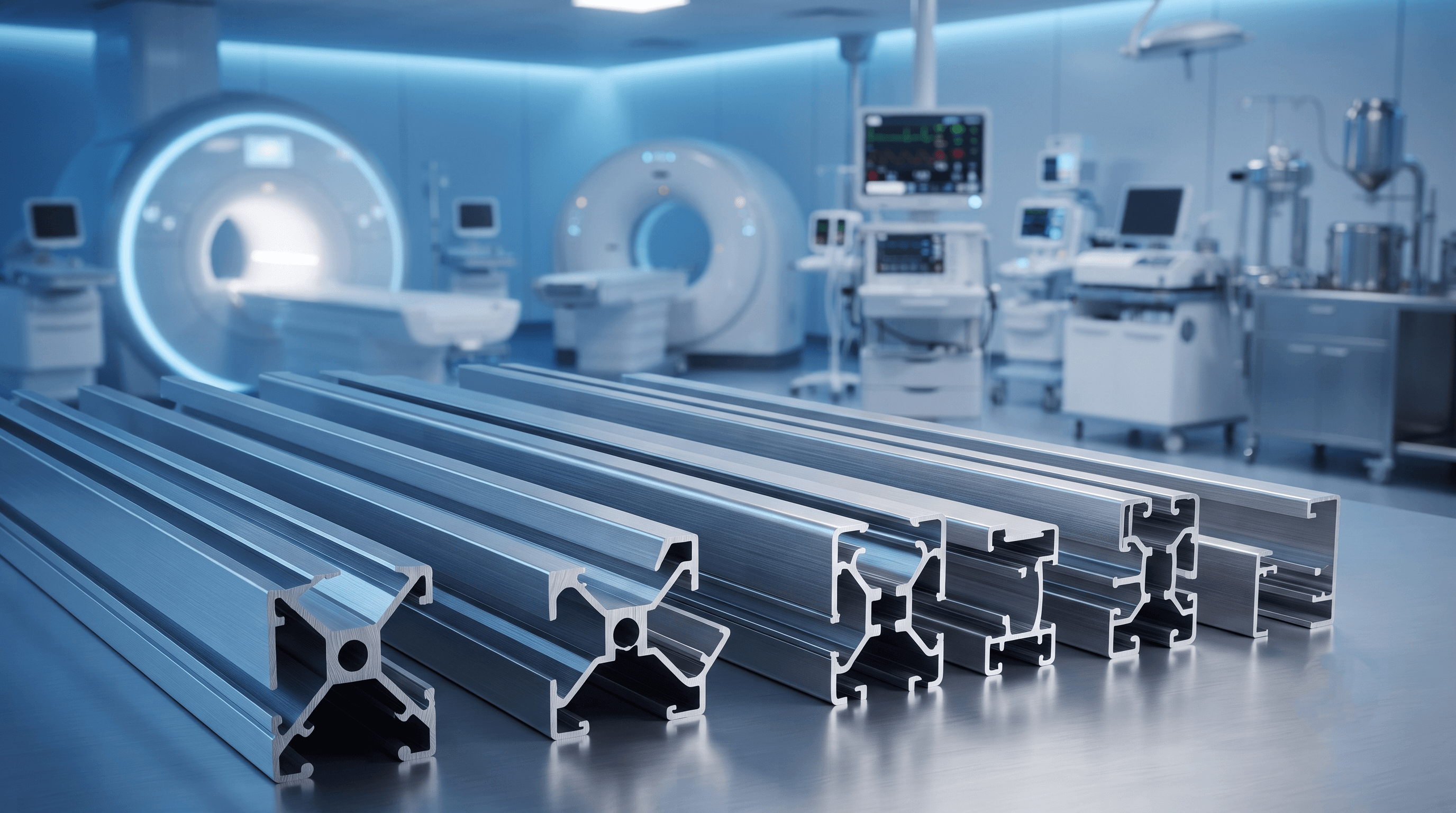 Medical Equipment Aluminium Extrusion